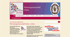 Desktop Screenshot of pfarreiengemeinschaft-ulmen.de